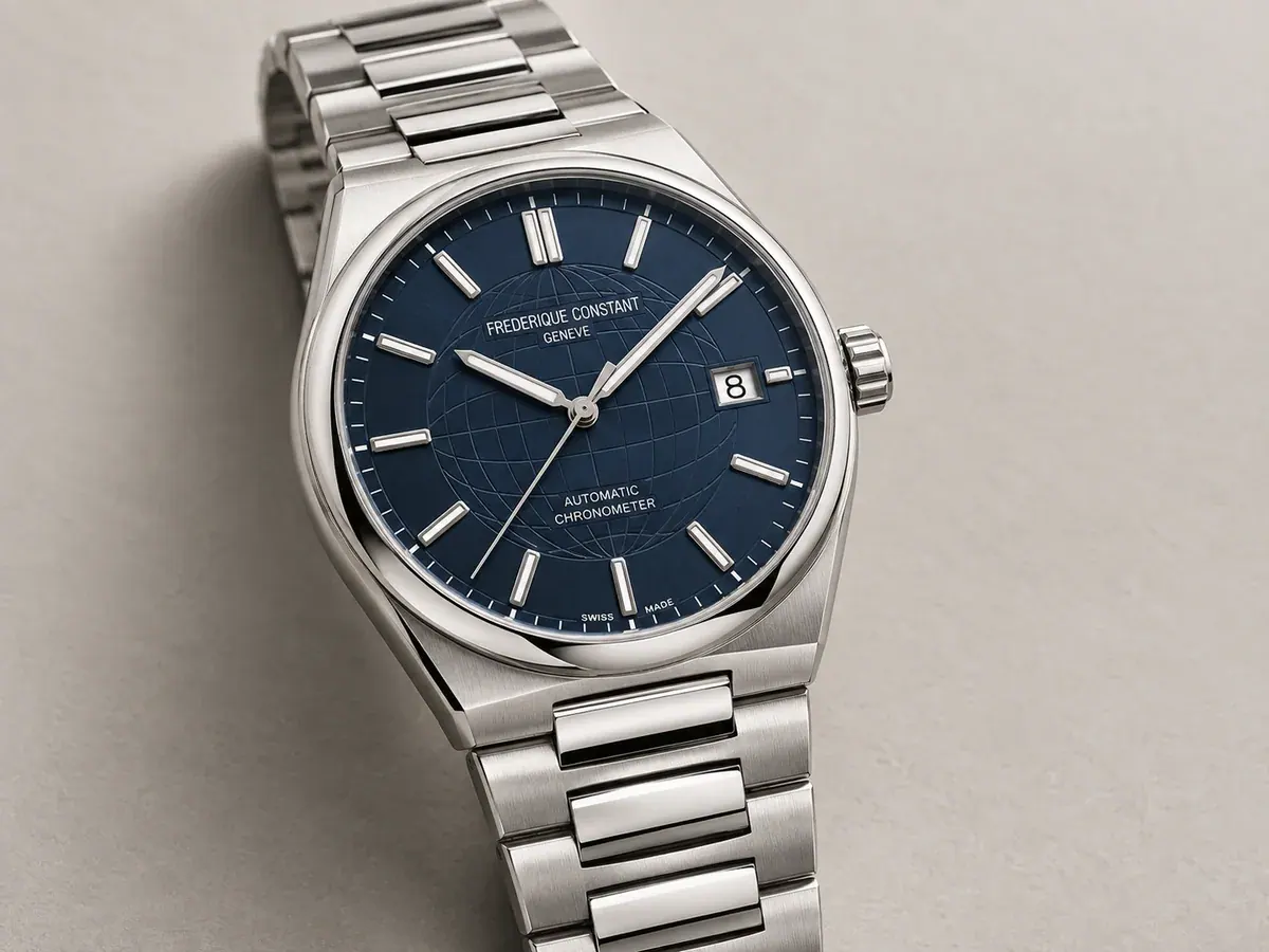 تصویر بازسازیشدهٔ ساعت Frederique Constant Highlife Automatic COSC